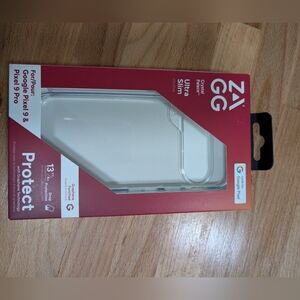 Zagg Ultra Slim Clear Case for Google Pixel 9 Or 9 Pro Transparent